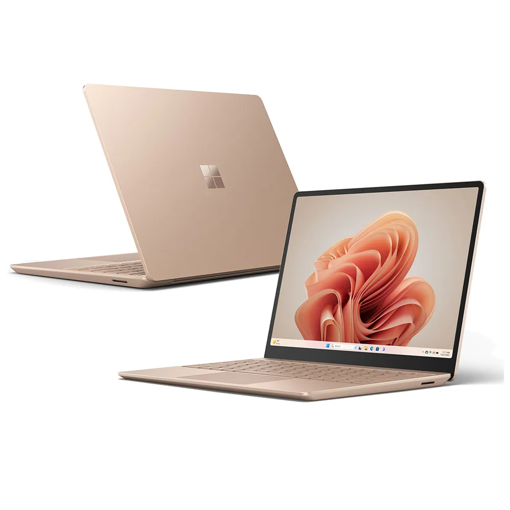 【Microsoft 微軟】12.4吋i5輕薄觸控筆電-砂岩金(Surface Laptop Go3/i5-1235U/8G/256GB/W11)