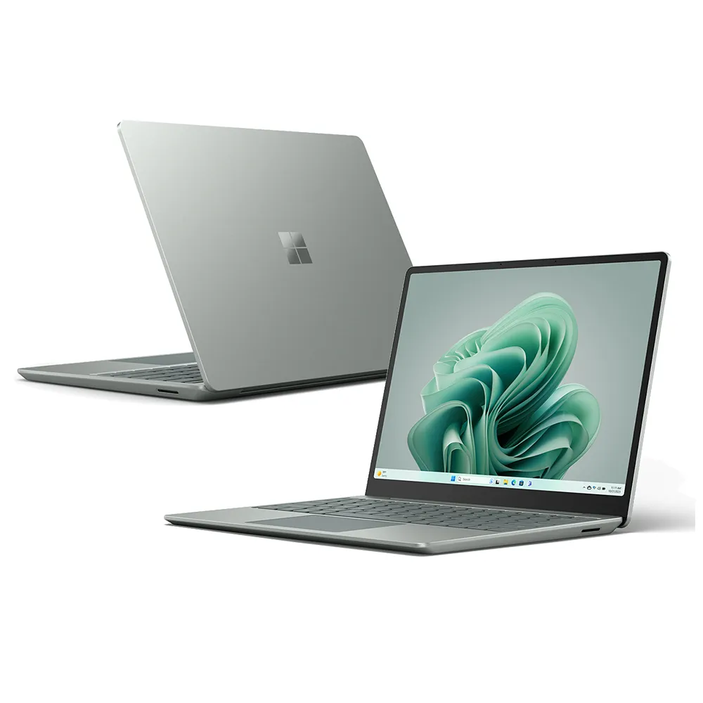 【Microsoft 微軟】12.4吋i5輕薄觸控筆電-莫蘭迪綠(Surface Laptop Go3/i5-1235U/16G/256GB/W11)