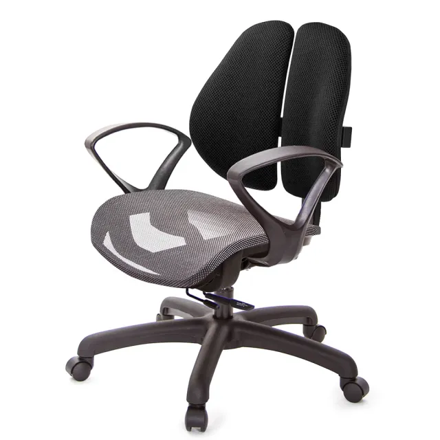 【GXG 吉加吉】低雙背網座 工學椅 /D字扶手(TW-2805 E4)