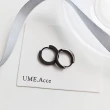 【UME.Acce】鈦鋼基本款圓圈耳環(鈦鋼 鈦鋼耳環 基本款 基本款耳環 圓圈 圓圈耳環 圈圈耳環)