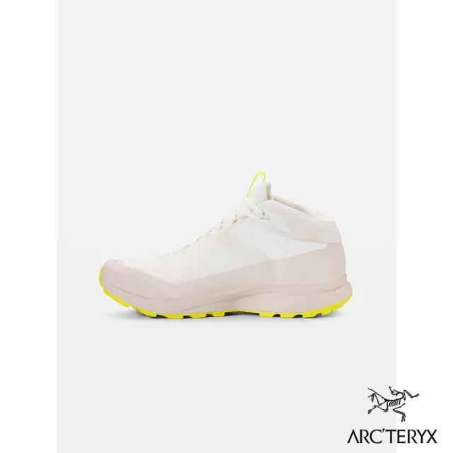 【Arcteryx 始祖鳥】Aerios FL2 中筒GT 登山鞋(蠶絲白/音速綠)