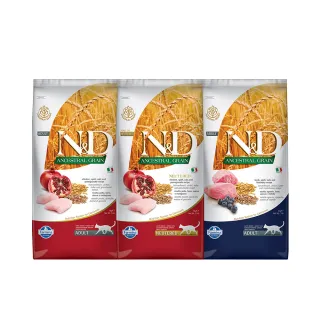 【Farmina 法米納】LC 5kg｜ND天然低穀貓糧 5公斤 成貓 挑嘴貓 低GI貓飼料