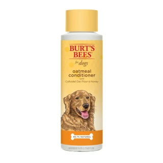 【Burt’s Bees 小蜜蜂爺爺】天然肌蜜 蜂蜜燕麥潤絲乳 10oz x2(寵物 狗 潤絲乳 保濕 光澤 滋養)