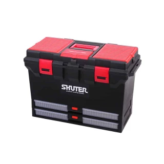 【SHUTER 樹德】MIT台灣製 TB802 工具箱手提置物箱(零件箱/工具盒/釣魚箱)