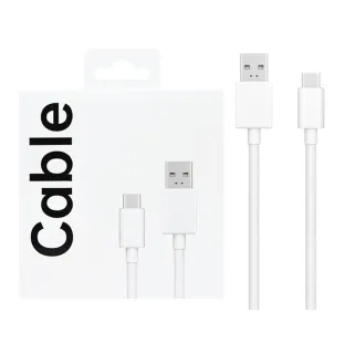 【OPPO】原廠DL129 10A Type-C to USB-A 超級閃充充電線1m/ SuperVOOC(盒裝)