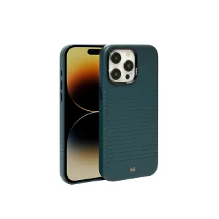 【MONOCOZZI】iPhone 15 Pro Max 皮革磁吸保護殼-午夜藍(MONOCOZZI)
