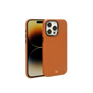 【MONOCOZZI】iPhone 15 Pro Max 皮革磁吸保護殼-棕色(MONOCOZZI)