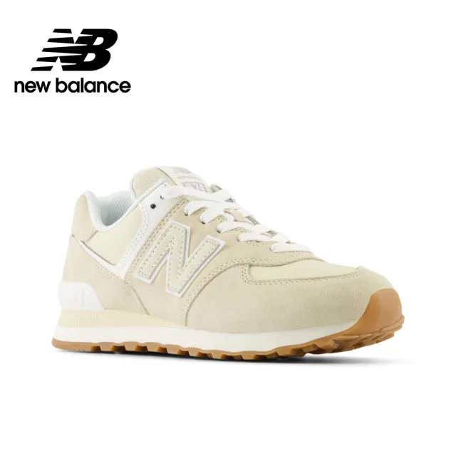 【NEW BALANCE】NB 復古鞋/運動鞋_女性_奶茶杏_WL574QB2-B