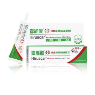 【Hiruscar 喜能復】抗痘凝膠(先進配方10g)