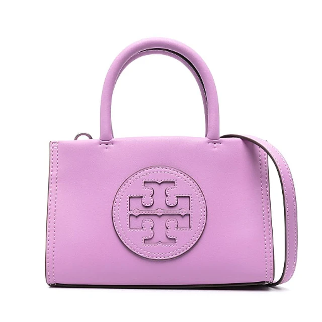 【TORY BURCH】ELLA BIO手提/斜背兩用包（紫晶）