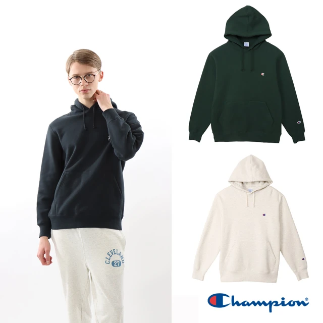 Champion 官方直營-基本款刺繡連帽衛衣-男(4色)