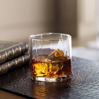 【Ocean】金字塔威士忌杯 330ml 6入組(威士忌杯 玻璃杯 水杯)