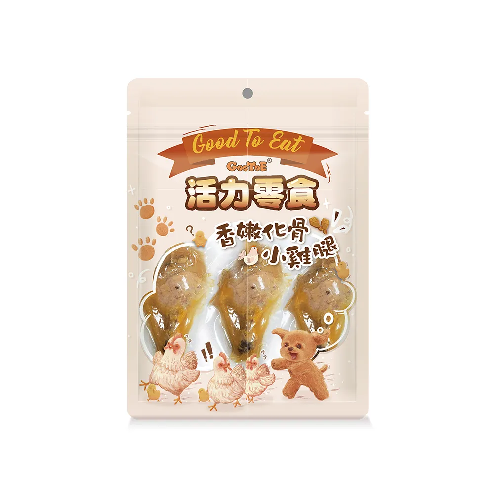 【GooToe 活力零食】香嫩化骨小雞腿(135g)