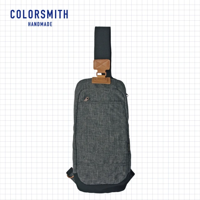 COLORSMITH UC．單肩後背包．UC1356-BK(台灣原創品包包品牌)