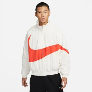 【NIKE 耐吉】外套 男款 運動外套 風衣外套 AS M NK SWOOSH WVN JKT 白 FB7878-133(3S3538)