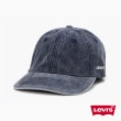 【LEVIS 官方旗艦】男女同款 可調式牛仔棒球帽 / Mini Logo刺繡 人氣新品 D7589-0009