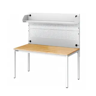 【TANKO 天鋼】WE-58W4 多功能桌 白 150x77 cm(工業風桌子 原木桌  書桌 耐用桌 辦公桌)