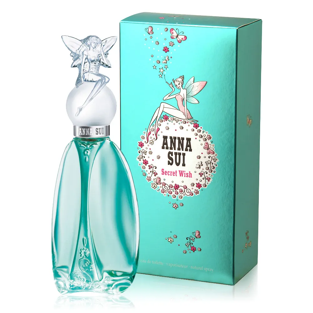 【ANNA SUI 安娜蘇】Secret Wish 許願精靈女性淡香水 30ml(專櫃公司貨)