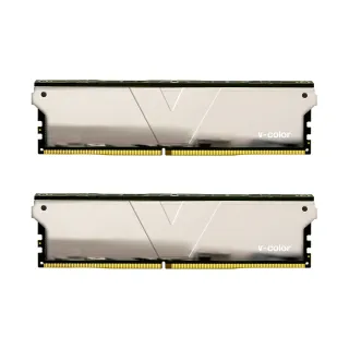 【v-color 全何】SKYWALKER PLUS DDR4 4000 64GB kit 32GBx2(桌上型超頻記憶體)