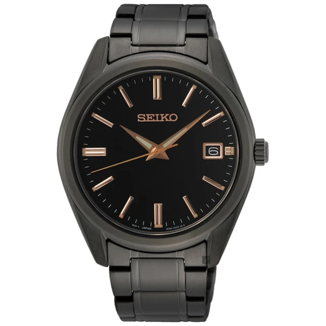 SEIKO 精工 CS 台灣獨賣 城市簡約手錶-40.2mm 好禮2選1 雙11 優惠(SUR511P1/6N52-00A0SD)