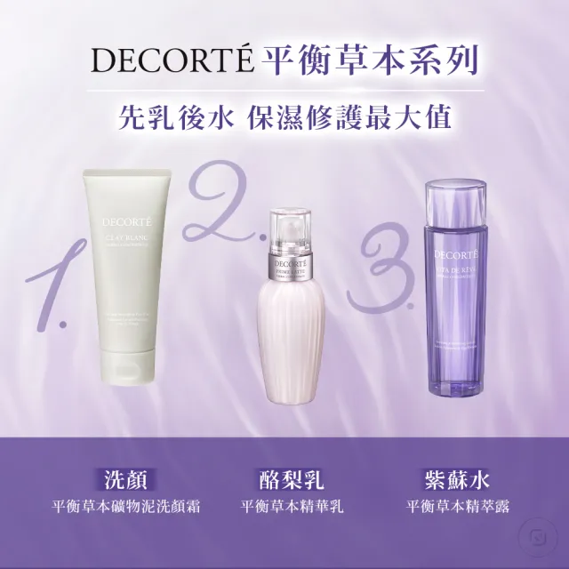 【COSME DECORTE 黛珂】平衡草本 礦物泥洗顏霜170g