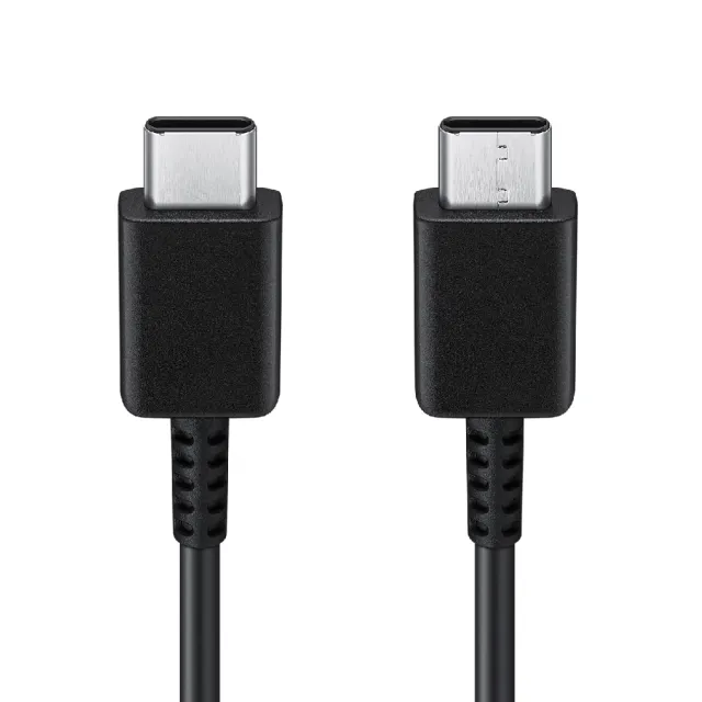 【Samsung 三星】A系列 Type C to Type C 原廠傳輸線 3A&1m 黑 / DA705(公司貨)