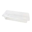 【COLOR ME】透明瀝水保鮮盒(保鮮盒 瀝水盒 收納盒 塑料盒 透明塑料盒 食材分裝 餐具收納盒 餐具盒)