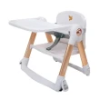 【Mombella & Apramo】Flippa 摺疊式兒童餐椅-聖誕白金版(兒童餐椅/公司貨)