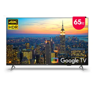 【AOC】65吋 4K Google TV智慧聯網液晶顯示器(65U6435)
