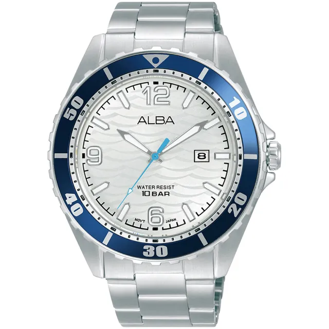 【ALBA】雅柏 Active 運動風潮流手錶-42mm 雙11 優惠(AG8N53X1/VJ32-X339S)