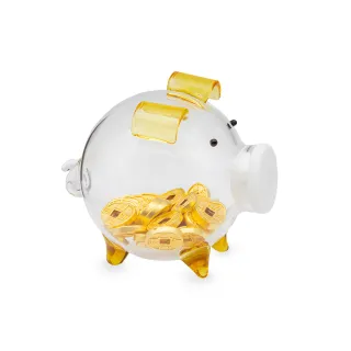 【金瑞利】黃金投資  0.22錢 ±1厘(古錢豬豬許願瓶豬瓶)