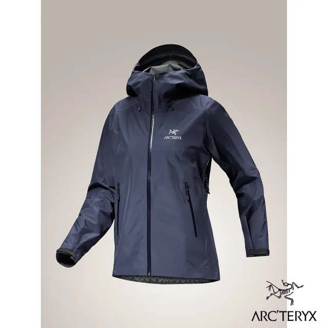 【Arcteryx 始祖鳥官方直營】女 Beta LT 防水外套(黑寶石)