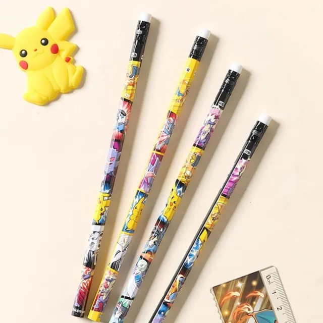 【M&G 晨光文具】FS4010E 寶可夢 學習鉛筆 皮卡丘 筆桿 HB鉛筆 2B 盒裝 鉛筆