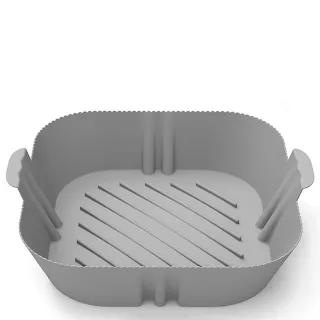 【AHOYE】方形氣炸鍋矽膠烤盤 2入(烘烤盤 矽膠盤 氣炸鍋盤)