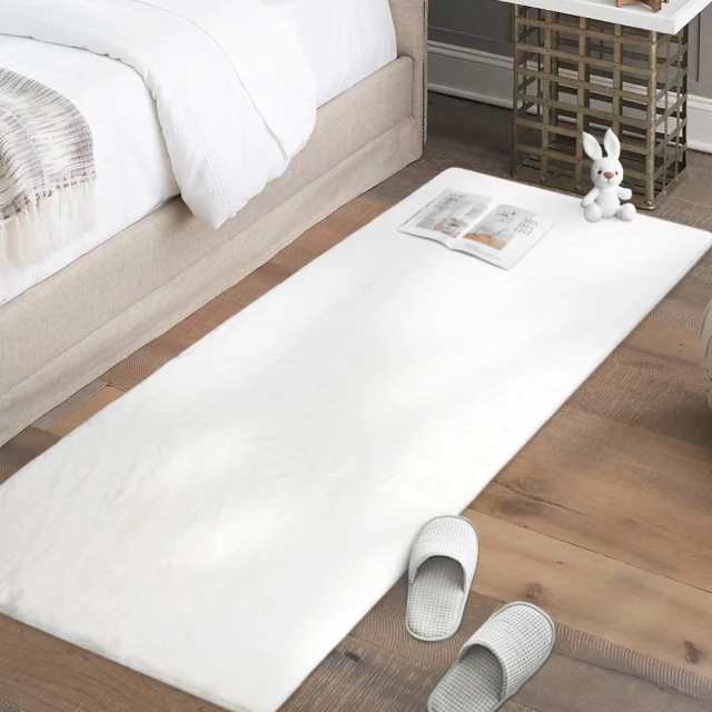 寢室安居 買一送一 北歐智慧恆溫水晶絨地毯(吸水易乾/防滑底