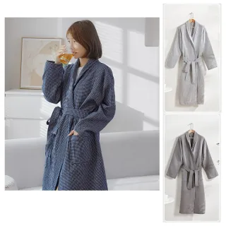 【Jun Jun】日式四層棉紗睡袍 浴袍(男女尺寸)