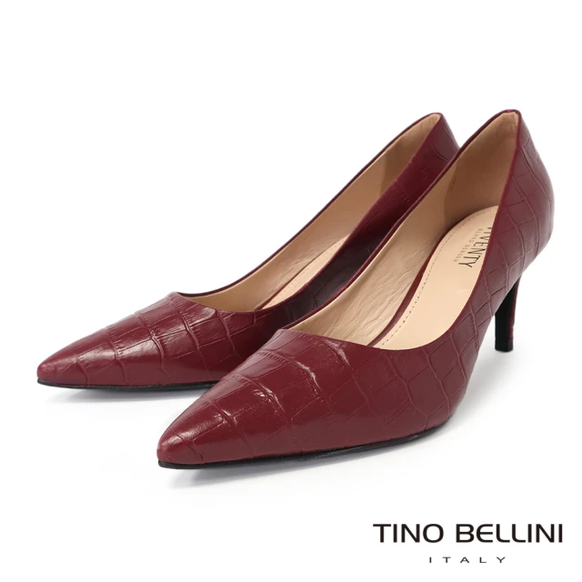 TINO BELLINI 貝里尼 義大利進口素面瑪莉珍高跟鞋