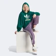 【adidas 愛迪達】GRADIENT HOODIE 愛迪達 上衣 女款 長袖上衣 帽T 運動 寬短版型 綠(IR6043)