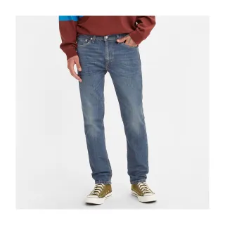 【LEVIS】男款 511低腰修身窄管牛仔褲 / 精工輕藍染微磨損刷破 / 天絲棉 / 彈性布料 人氣新品