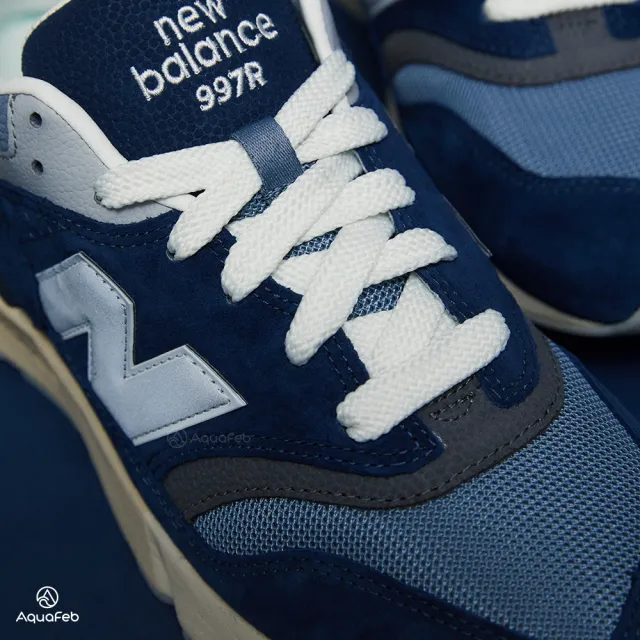 【NEW BALANCE】997R 男鞋 女鞋 藍色 D楦 復古 麂皮 經典 運動 情侶鞋 休閒鞋 U997RHB