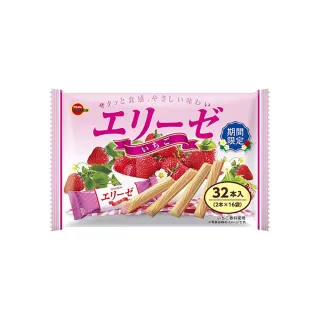 【Bourbon 北日本】草莓風味 愛麗絲威化餅(115.2g)