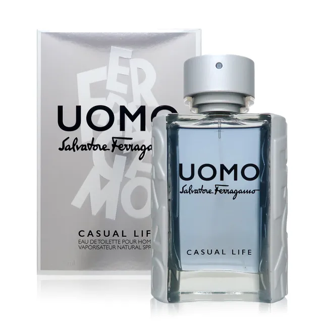 【Salvatore Ferragamo】Uomo Casual Life 峰逸男性淡香水 EDT 100ml(平行輸入)