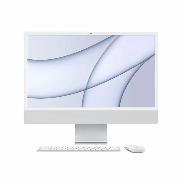 Apple】A+ 級福利品iMac 4.5K 24吋M1 8核心CPU 8核心GPU 8GB 記憶體