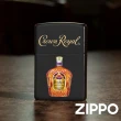 【Zippo官方直營】皇冠威士忌聯名款-奢華經典防風打火機(美國防風打火機)