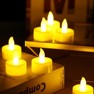 【FANCY LIFE】LED電子蠟燭燈(電子蠟燭燈 求婚蠟燭 生日派對 無煙蠟燭 排字蠟燭 小夜燈 仿真蠟燭)