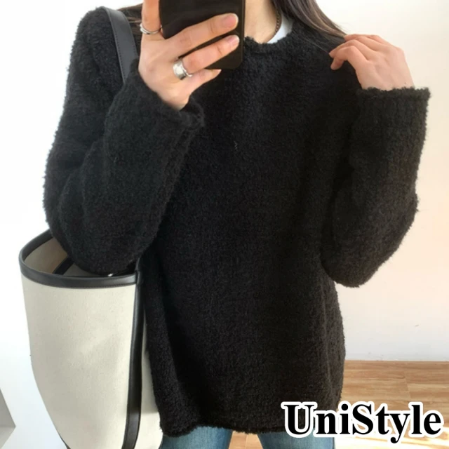 UniStyle 條紋長袖襯衫 短版百搭休閒上衣 女 UP3