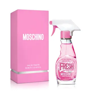 【MOSCHINO】小粉紅•清新女性淡香水30ml(專櫃公司貨)