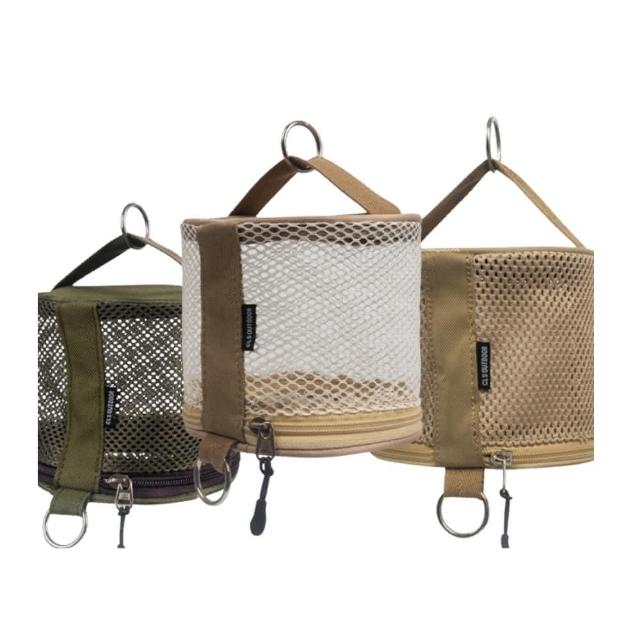 【May Shop】兩入組 露營紙巾抽掛式家居便攜捲紙收納包車載便攜紙筒包收納盒