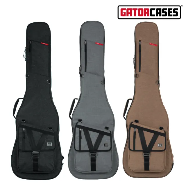 【GATOR CASES】Transit系列電貝斯袋 Guitar Bag(樂手必備可提可背防潑水 電貝斯款)