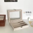 【Jo Go Wu】絨布首飾收納盒(飾品收納/戒指收納/耳環收納/珠寶盒/防塵盒/配飾)